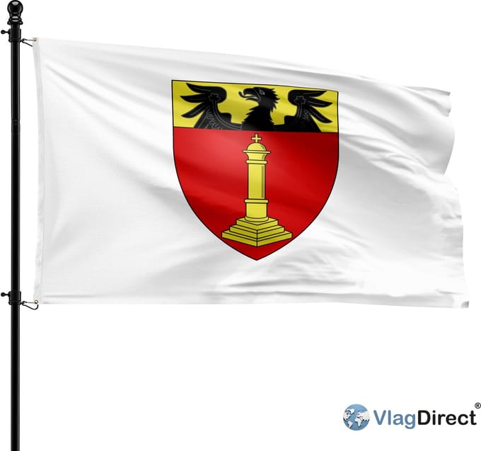 Gemeente Châtelet vlag - 90 x 150 cm.