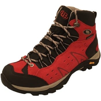 Brütting wandelschoenen voor dames Mount Bona High - Rood - Zwart