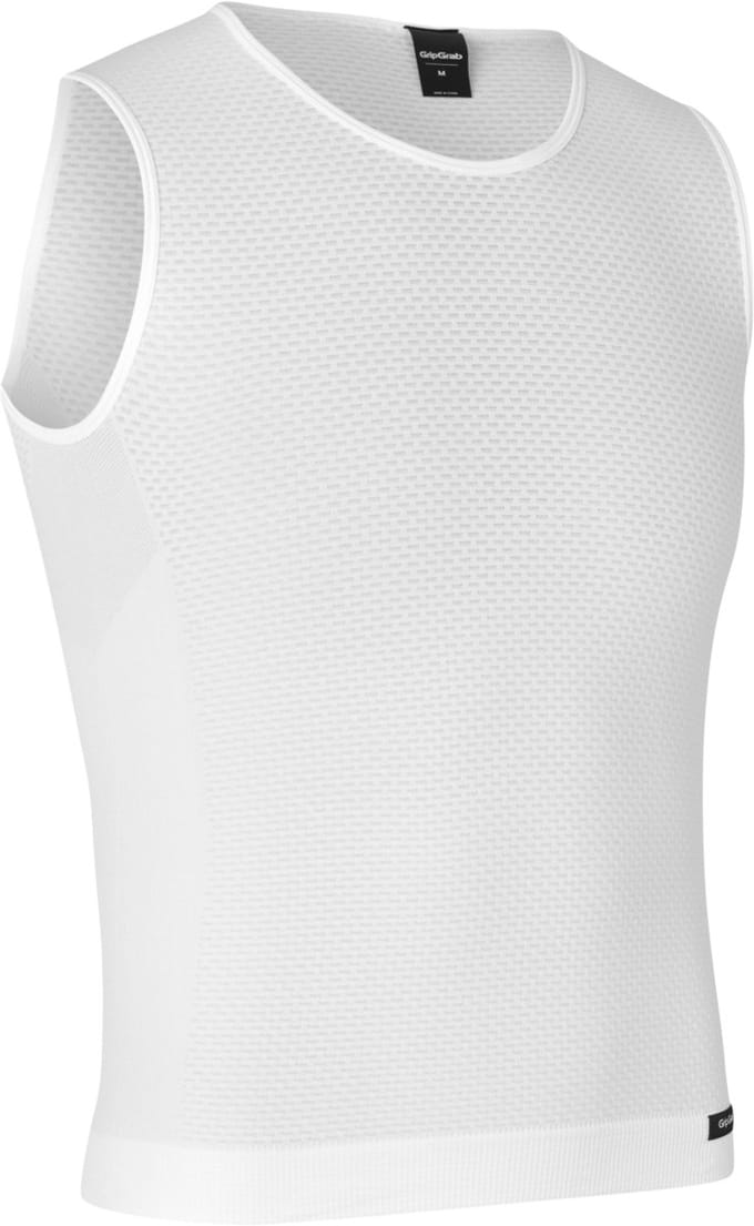 Gripgrab Pacr Summer Mouwloos Basislaag Wit XL Man