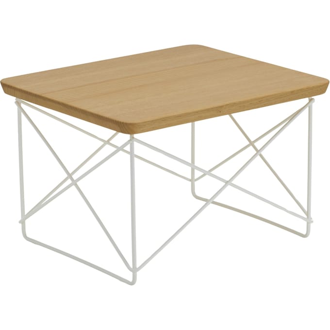 Vitra Bijzettafel LTR - VitraKastanieMassiv - wit