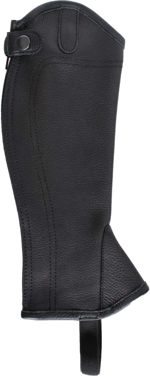 Mondoni Braga Minichaps Jr - Maat: 152 - Zwart - Leer