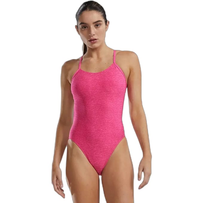 Tyr Durafast Elite Cutoutfit Zwemkleding Roze 26 Vrouw