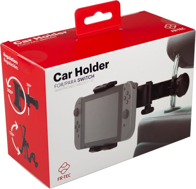 FR-TEC Autohouder - geschikt voor Nintendo (OLED) Switch - Ook voor Tablet en Smartphone
