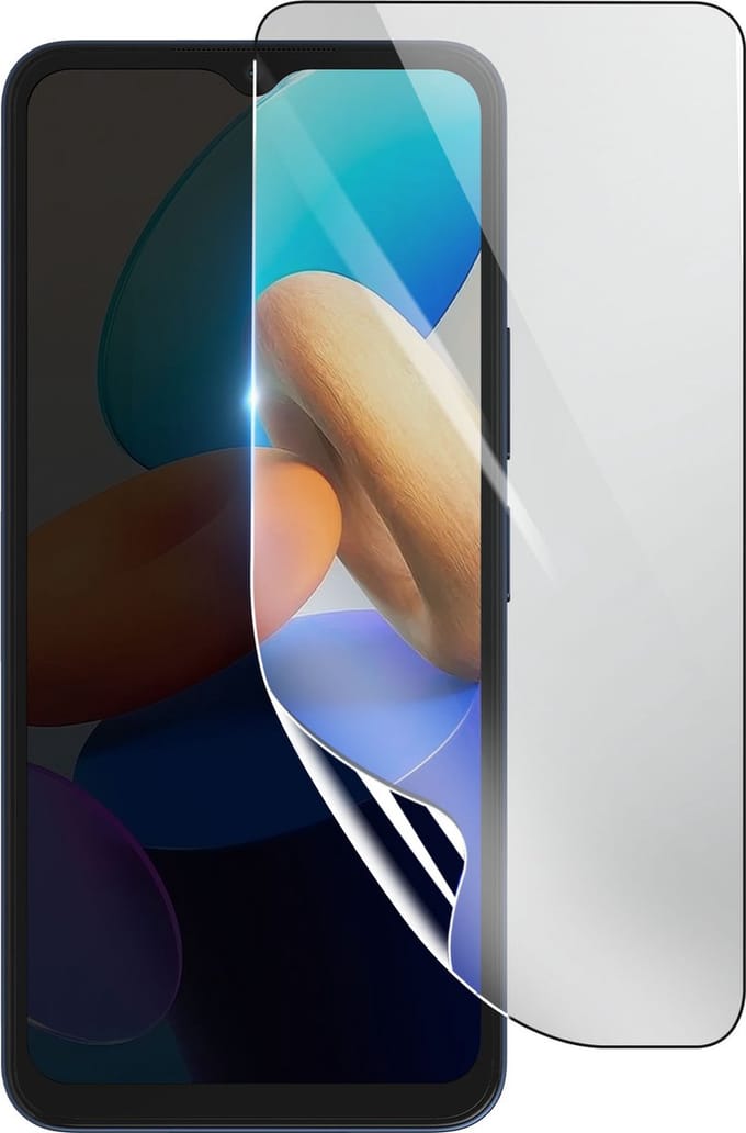 3mk, Geschikt voor Vivo Y22s, Schokbestendige Hydrogel Screenprotector, Transparant