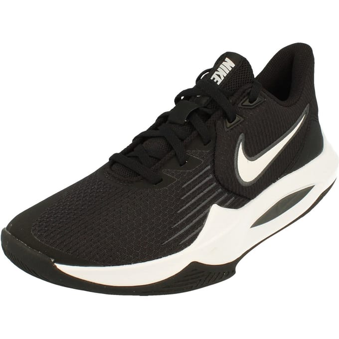 Nike Precision V Heren Basketball Zwarte Sneakers