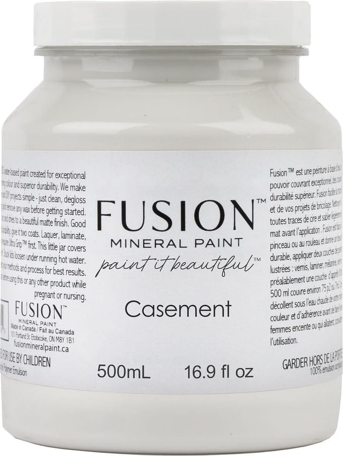 fusion mineral paint - meubelverf - acryl verf - witte verf - casement - 500 ml