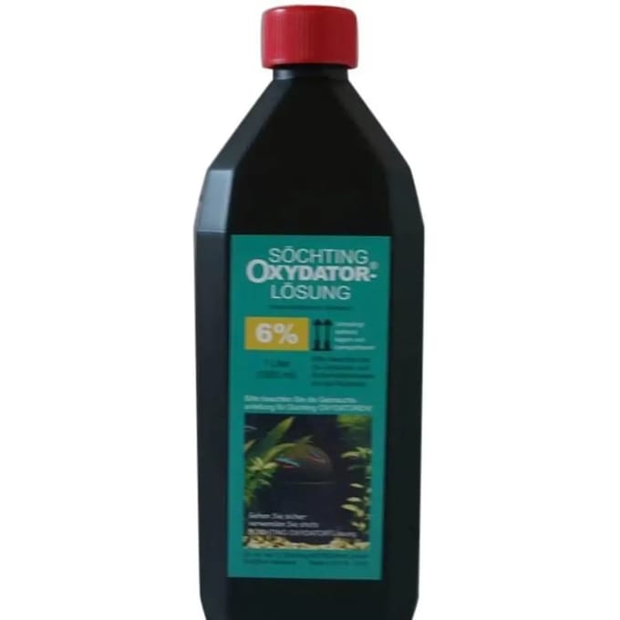 Aquarium filter accessoire 6% liquefier fles Oxydator