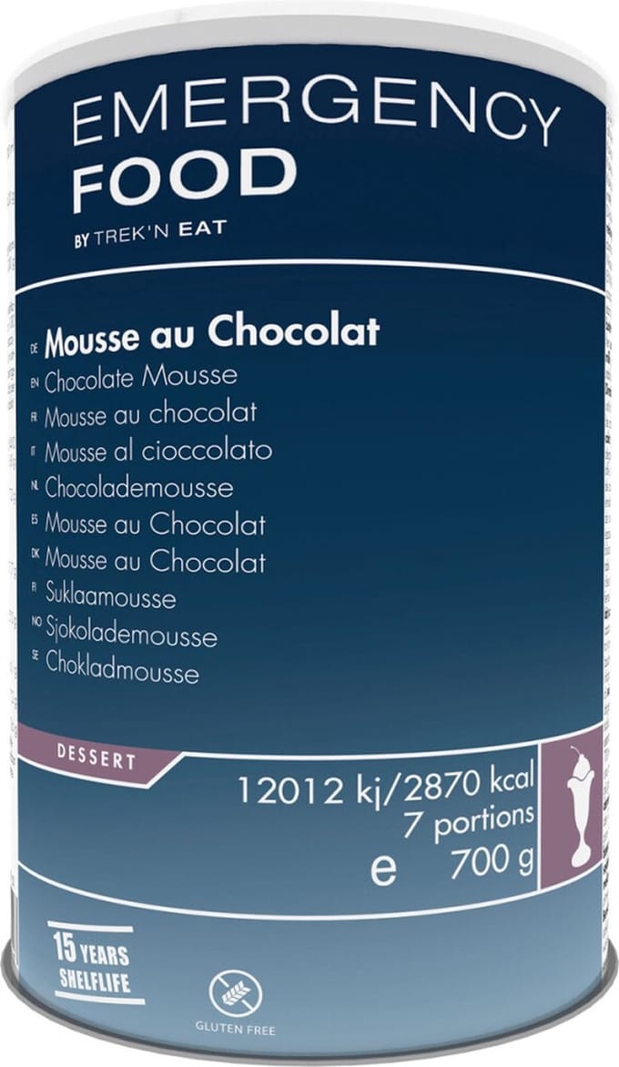 Trek N Eat - TR631101.01 - >10 jaar houdbaar - Noodvoeding - Chocolade Mousse
