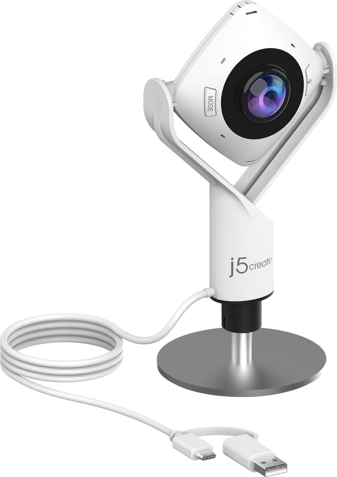 j5create JVCU360-N 360° All Around Webcam