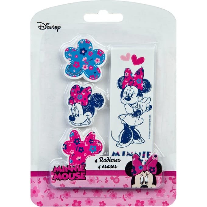 Minnie Mouse 4 Gummen gevormd