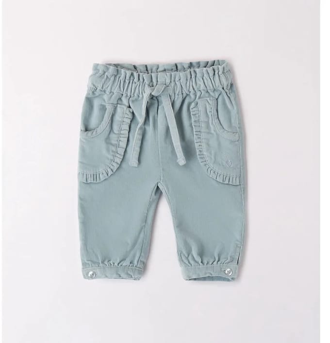 Ido 4a287 Broek Groen 9 Months Meisjes