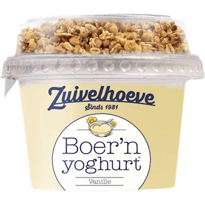 Boer'n Yoghurt muesli vanille