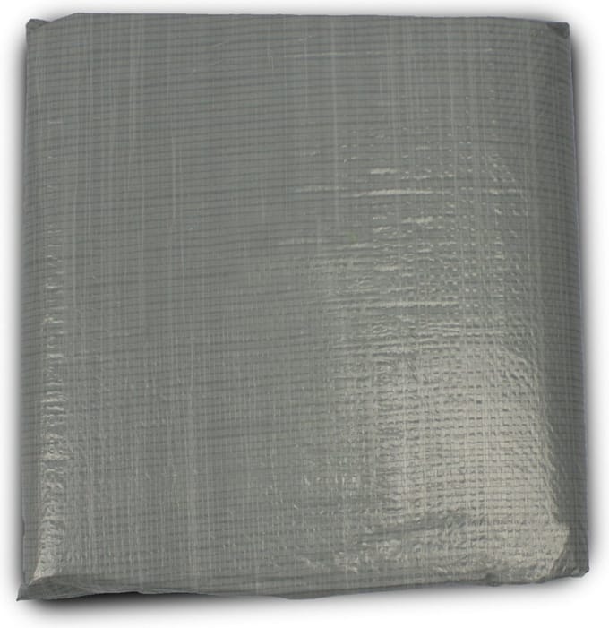 EXIT Zwembad Grondzeil 400x200cm - Gronddoek Zwembad - Bodembescherming - Zwembad Accessoire - Grijs