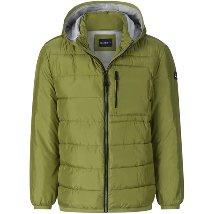 Babista herren Donsjack - 50 - groen - Plus Size