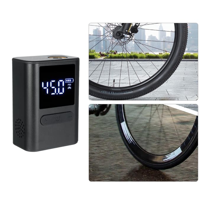 Fietspomp Elektrische Fietspomp Draagbare Bandenpomp Luchtpomp voor Fietsen 100PSI Hoge Druk