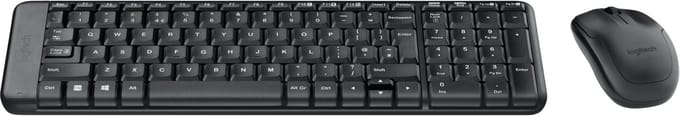 Logitech MK220 RF Draadloos QWERTZ Hongaars Zwart toetsenbord