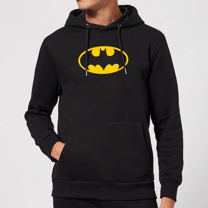 Justice League Batman Logo Hoodie - Black - XL