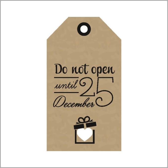 Kerst Label - Kaartjes - 20 Stuks - Cadeau Kaartjes