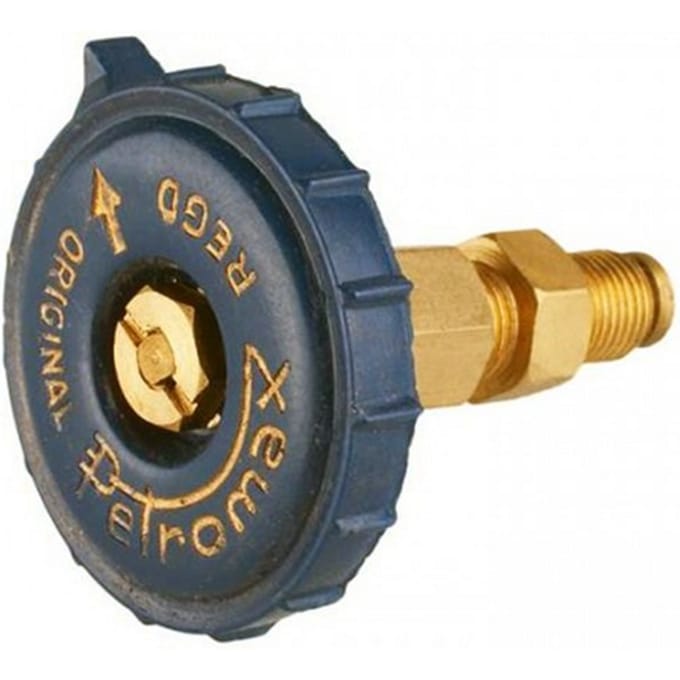 Petromax Draaiknop Blauw