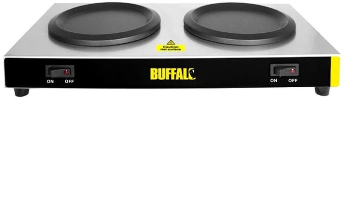 Buffalo dubbele koffiekan warmhoudplaat