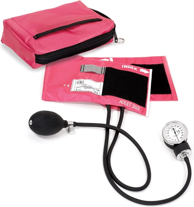 Bloeddrukmeter Met Etui Roze