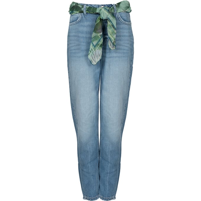 Guess Jeans Mom Fit Vrouw blauw