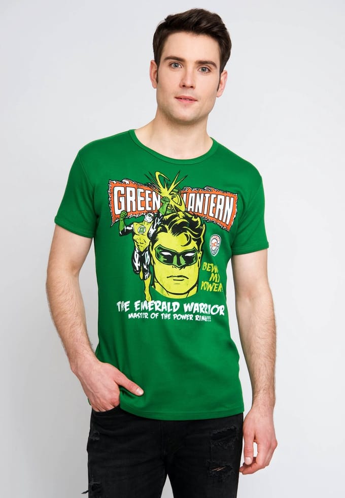 Logoshirt T-Shirt DC - Green Lantern Power