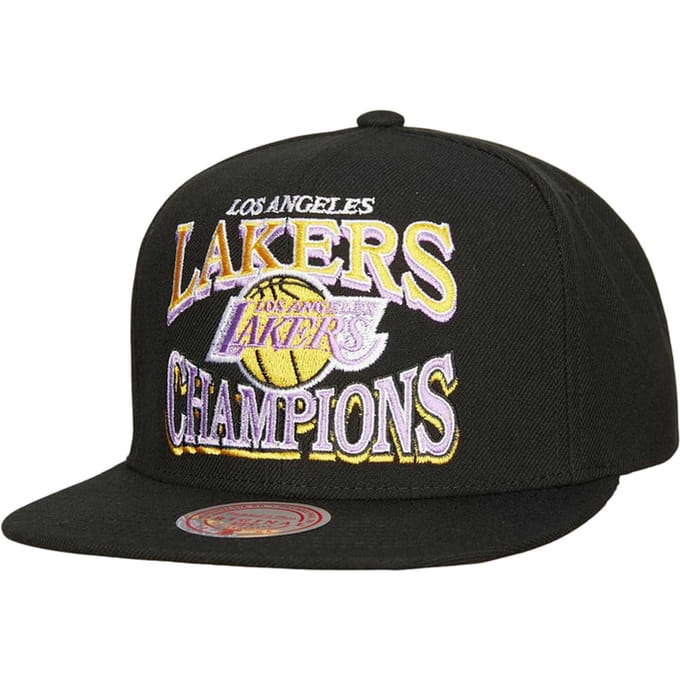 Mitchell And Ness NBA Los Angeles Lakers Champions Snapback Pet Zwart