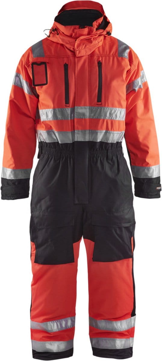 Blaklader Winteroverall High Vis 6763-1977 - High Vis Rood/Zwart - D100