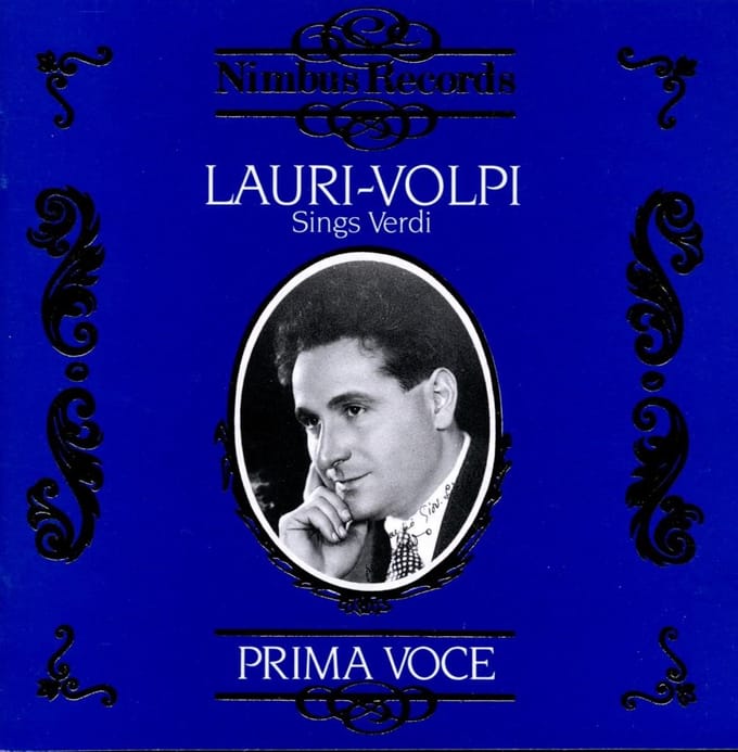 Giacomo Lauri-Volpi - Lauri-Volpi Sings Verdi (CD)