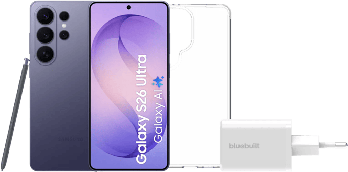 Samsung Galaxy S26 Ultra 1TB Donkerblauw 5G + Basis Accessoirepakket