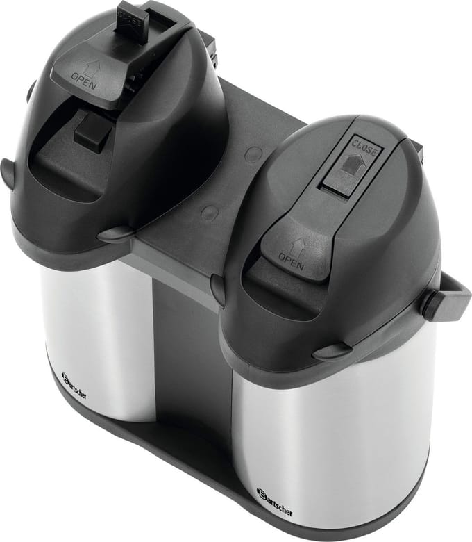 Geïsoleerde Pompkan Duo 1,9l-St - Bartscher 190208
