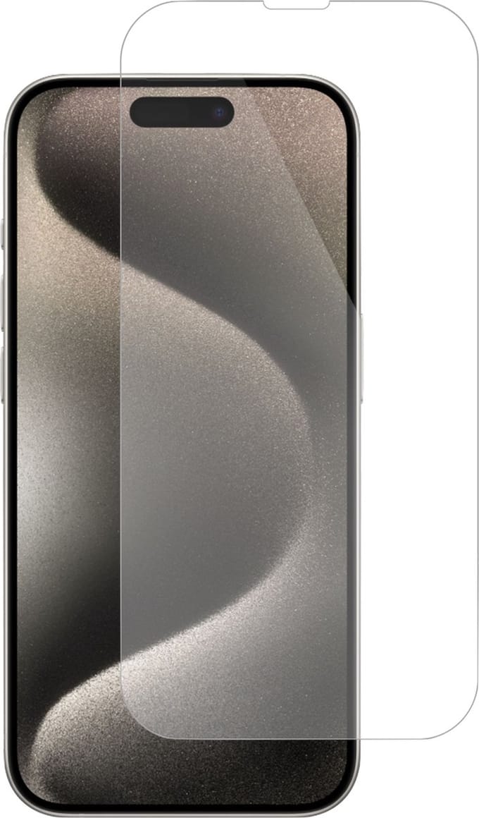 Screenprotector geschikt voor iPhone 15 – Gehard Glas - Proteqt+