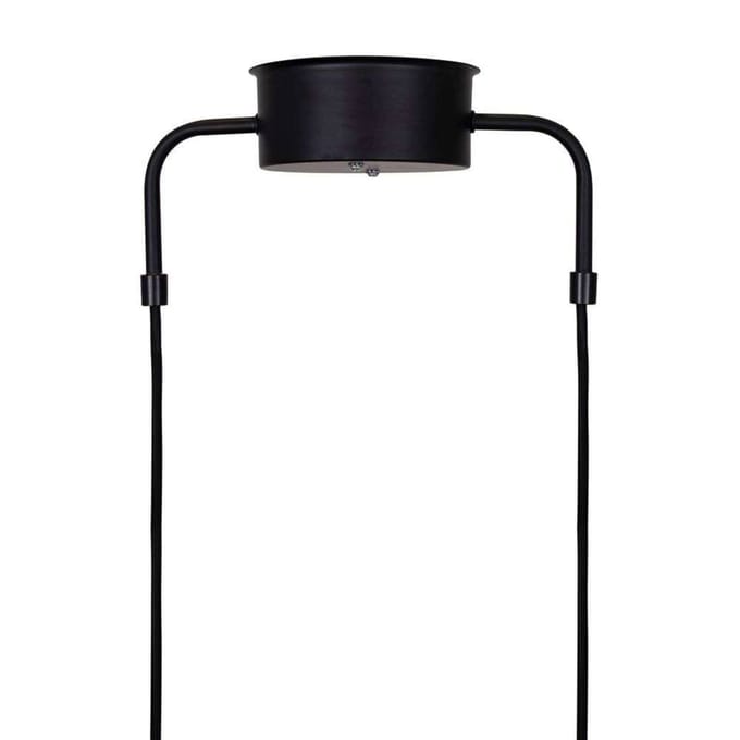 Globen Lighting hanglamp CURVE 5, zwart, 5-lamps, 165 cm