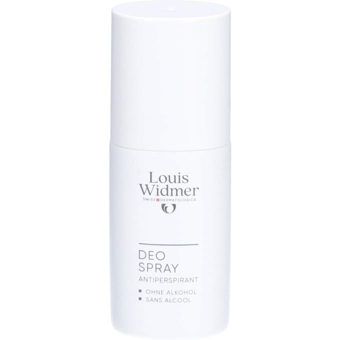 Louis Widmer Bodycare Deo Spray Antiperspirant Licht Geparfumeerd Deodorant