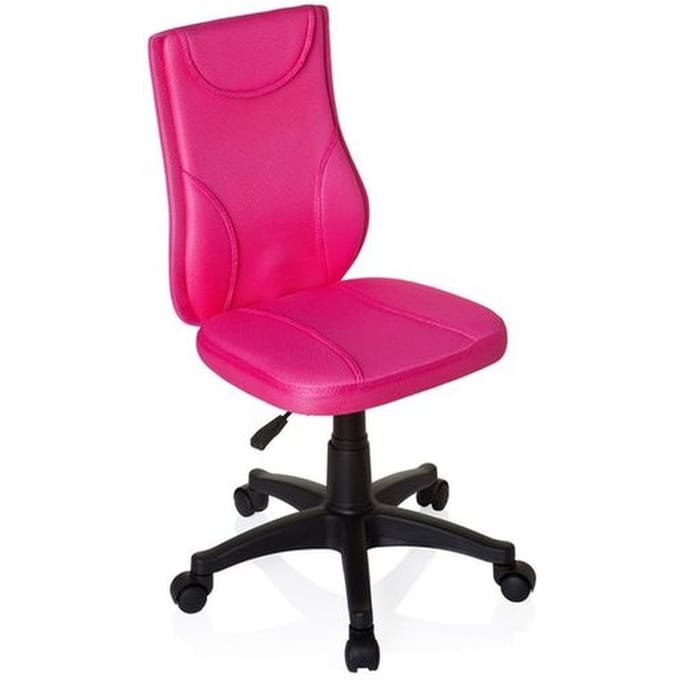 Kinder bureaustoel KIDDY BASE, roze hjh OFFICE