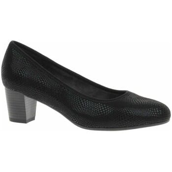 Jana Dames Pump - 22476-008 Zwart - Wijdte H - Maat 37