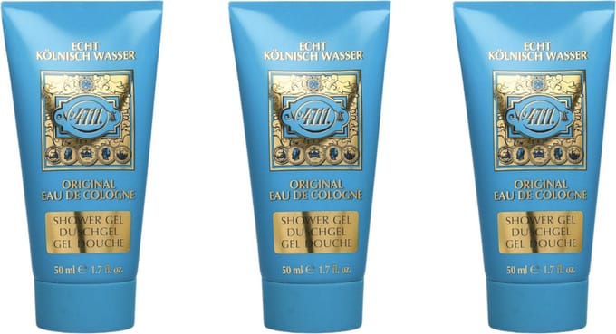 No. 4711 Original Eau De Cologne Shower Gel 50ml x 3