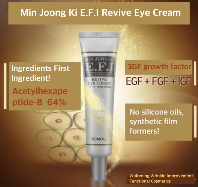 SIDMOOL Min Jung Gi E.F.I. Crème Contour des Yeux Revive 30 ml white