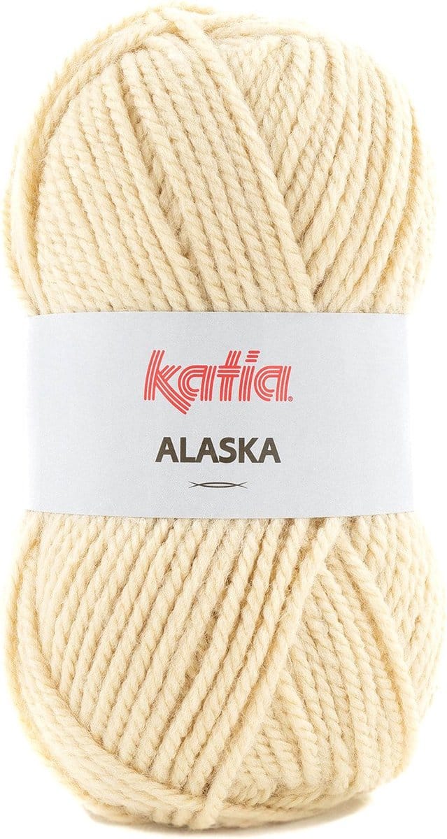 Katia Alaska - 60 zandgeel - Acryl Garen