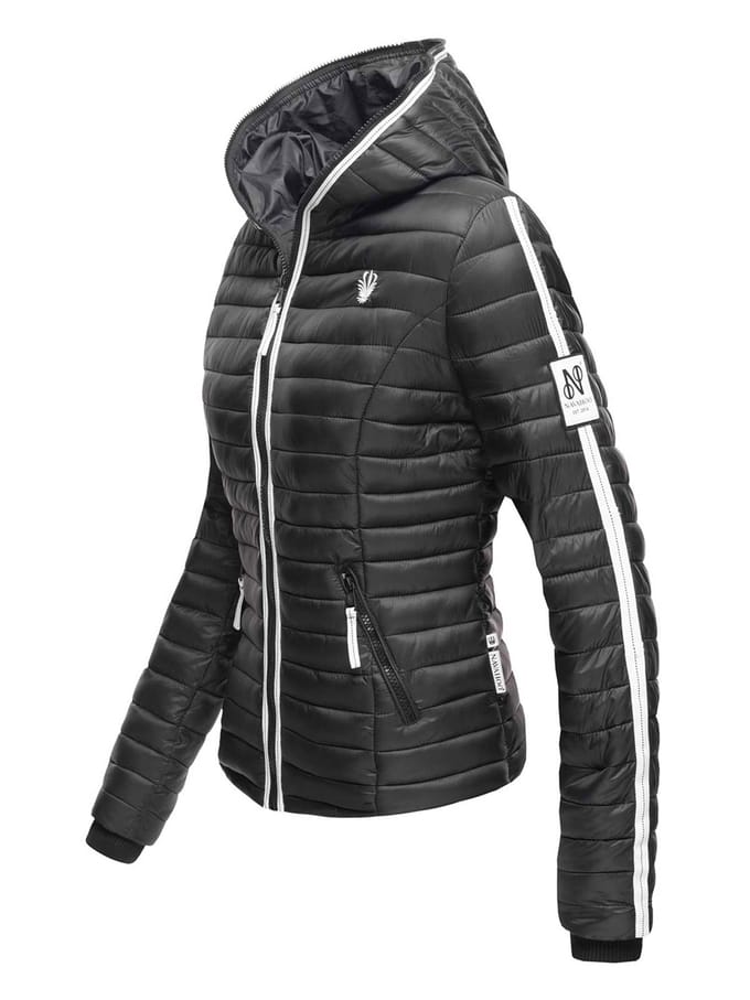 Navahoo Dames Gewatteerde Jas Kimuk Princess – Licht, Modern & Met Capuchon