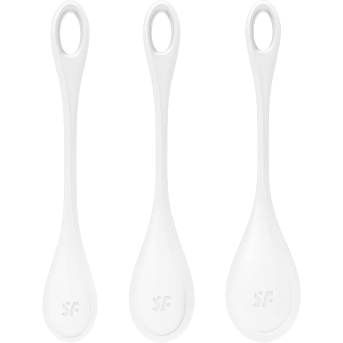 Satisfyer - Yoni Power 1 vaginaballetjes - Wit