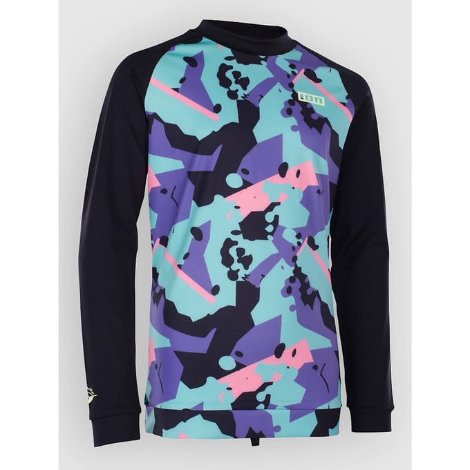 Ion Rashguard Capture Ls Grom Kids Lycra met lange mouwen patroon
