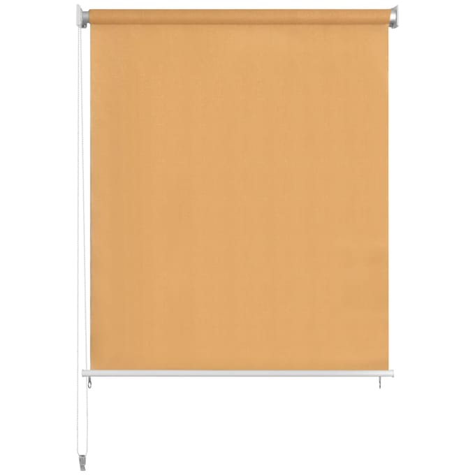 vidaXL - Rolgordijn - voor - buiten - 225(B)x140(H) - cm - beige