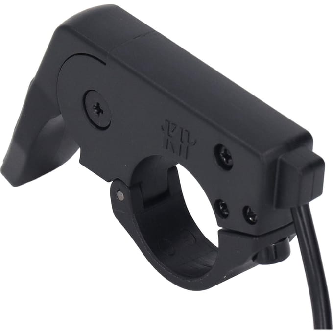 Accélérateur à pouce avec connecteur étanche Kit modifié pour vélo électrique black