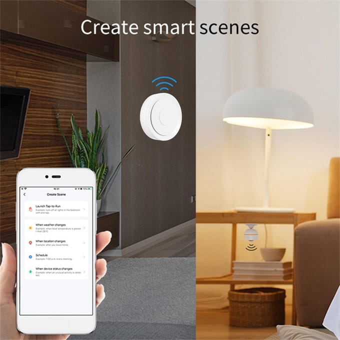 Smart Gateway ZigBee 3.0 Intelligent Home ZigBee Centrale Hub Smart Life APP-bediening Spraakbediening zwart