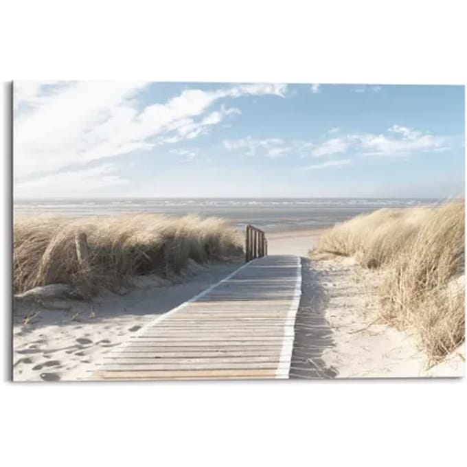 Schilderij Pad door de duinen - 60 x 90 - Hout - REINDERS
