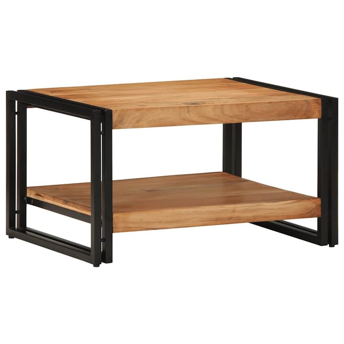 vidaXL - Salontafel - 70x50x38 - cm - massief - acaciahout