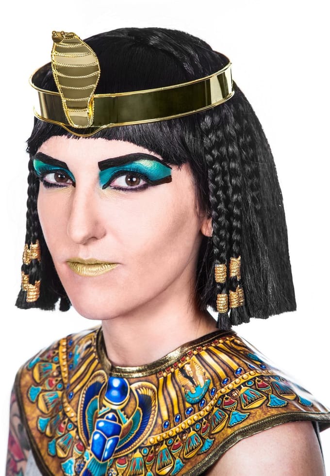 Cleopatra Pruik - Kostuum pruik voor carnaval