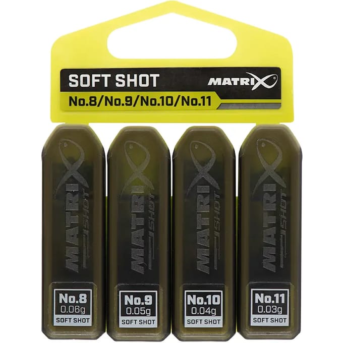 Verpakking van 10 pellets Matrix Soft Shot